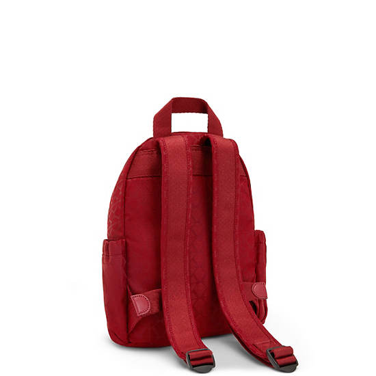 Kipling Delia Mini Sırt Çantaları Kırmızı | TR 1651AH